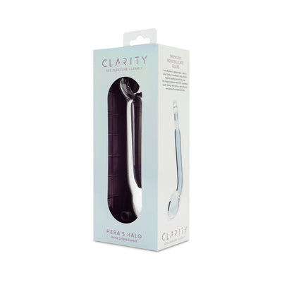 Clarity Heras Halo Glass Dildo