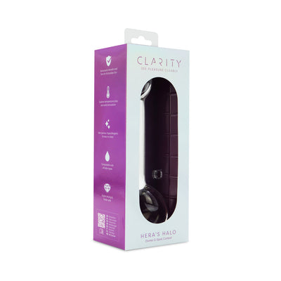 Clarity Heras Halo Glass Dildo