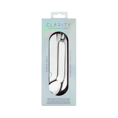 Clarity Heras Halo Glass Dildo