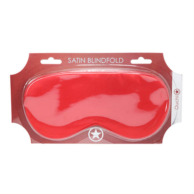 Ouch! Satin Mask Red