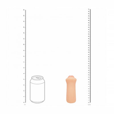 Shots Xkin Raw The Grip Stroker Beige