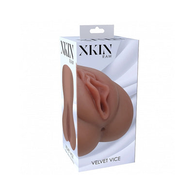 Xkin TPE Large Masturbator 335g Brown