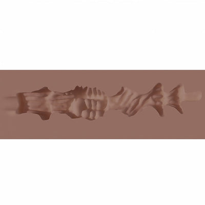 Xkin TPE Large Masturbator 335g Brown