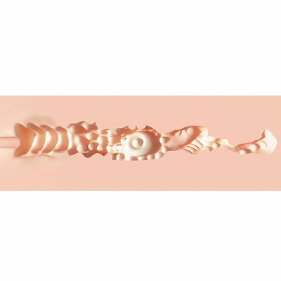 Xkin TPE Large Masturbator 378g Beige
