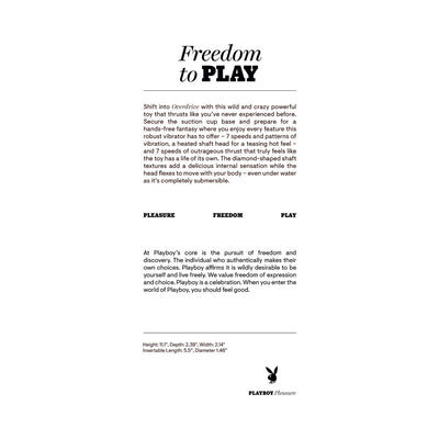 Playboy Overdrive 2 AM Thrusting Vibrator