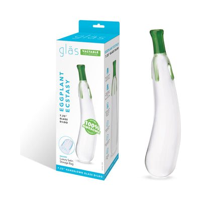 Glas 7.25 Dildo Eggplant Ecstasy