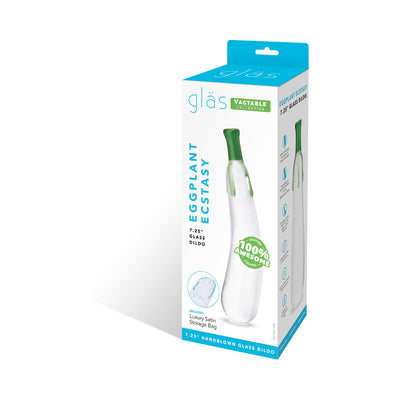 Glas 7.25 Dildo Eggplant Ecstasy