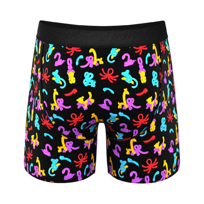 Shinesty The Knot Tonights Balloon Animal Ball Hammock Pouch Underwear with Fly