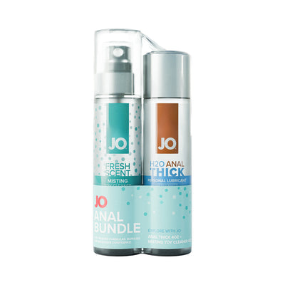 JO Limited Edition Bundle Anal Thick 4 oz + Misting Toy Cleaner 4 oz
