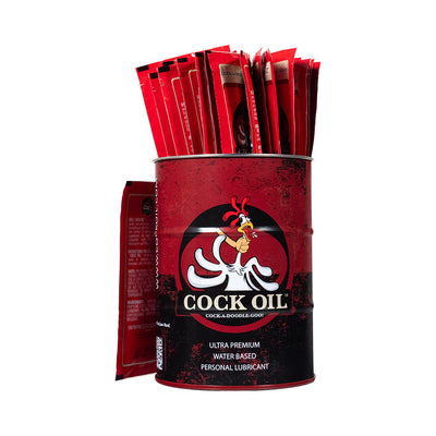 COCK OIL WATER BASED OIL DRUM 25 FOIL PACKETS
