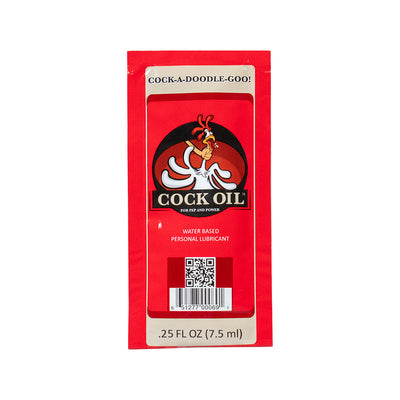 COCK OIL WATER BASED OIL DRUM 25 FOIL PACKETS