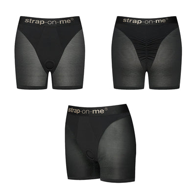 Strap-On-Me Harness Lingerie Halo Black