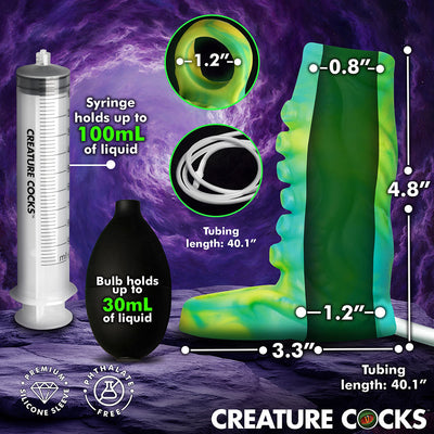 Creature Cocks Tentacle Squirting Silicone Penis Enhancer