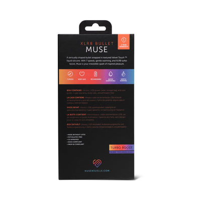 Nu Sensuelle Muse XLR8 Bullet w/Heat - Blue