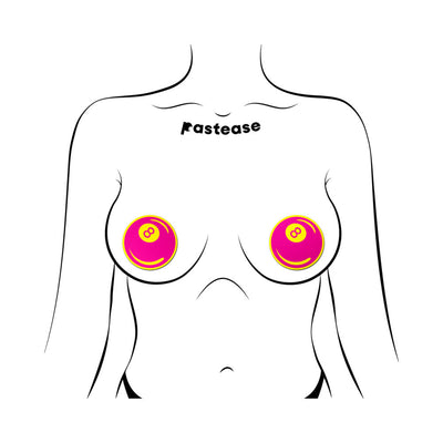 Pastease 8-Ball - Neon Pink/Yellow O/S