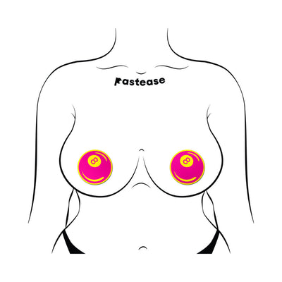 Pastease 8-Ball - Neon Pink/Yellow O/S