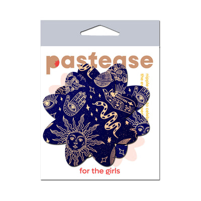 Pastease Midnight Celestial Sun & Moon Petal - Black/White O/S
