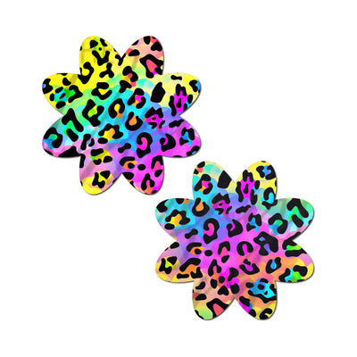 Pastease Cheetah Leopard Print Petal - Rainbow O/S