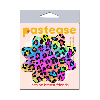Pastease Cheetah Leopard Print Petal - Rainbow O/S
