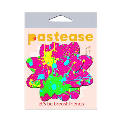 Pastease Neon Graffiti Paint Splatter - Pink O/S