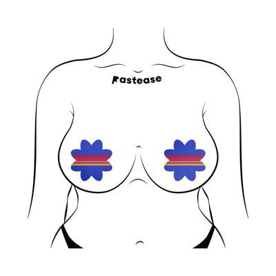 Pastease Vibrant Retro Petal - Blue O/S