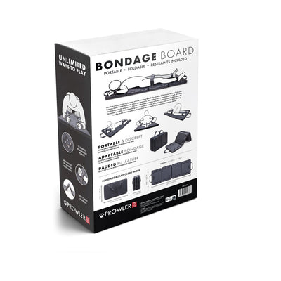 Prowler RED Bondage Board with Restraints
