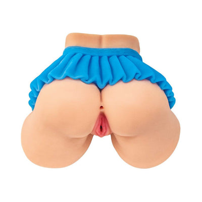 The Royale Sorority Girl Masturbator White W/Blue Skirt
