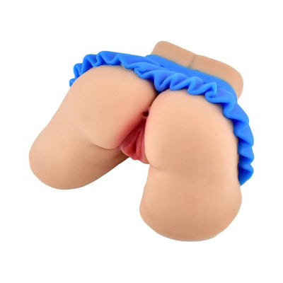 The Royale Sorority Girl Masturbator White W/Blue Skirt