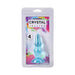 Crystal Jellies Novice Pop Plug 4 in. Teal