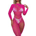 Black Pearl Leopard Lace Catsuit Pink