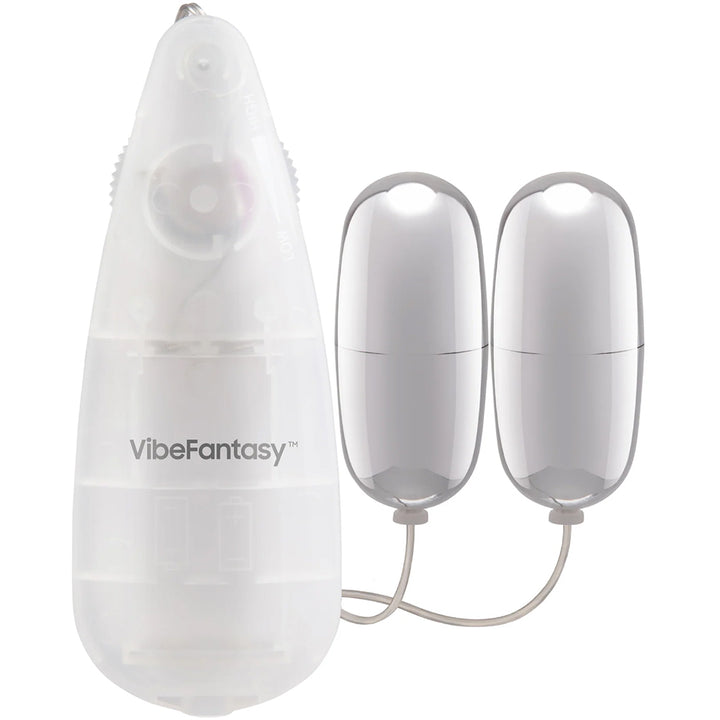 VibeFantasy Double Silver Bullet With Remote Control