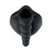 Black silicone Honeybunch grind pad with contoured nubs and hollow center for bullet vibe insertion.