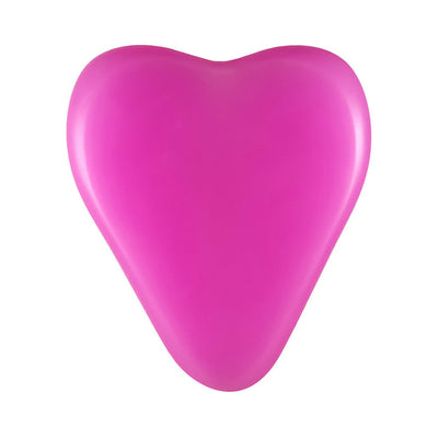 Hot pink silicone Lippi cushion designed for base stimulation and added comfort with strap-on dildos.