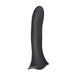 Sleek black Wet for Her Fusion Dil small clitoral stimulator with ergonomic curved design and smooth silicone finish.