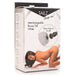 Packaging of SnapOn Tailz Interchangeable White Bunny Tail with image of a woman posing and snap-on feature illustration.