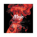 Mojo Horny Goat Weed warming libido glide sachet with red smoke design and vegan label on black background