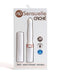 Nu Sensuelle Cache rechargeable vibrator with cap in white packaging highlighting 20 functions and waterproof features.