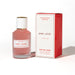 Eye of Love One Love pheromone parfum bottle with pink liquid next to white and red packaging box.