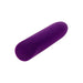 Purple silicone bullet vibrator with smooth rounded tip and power button featuring Playboy logo.