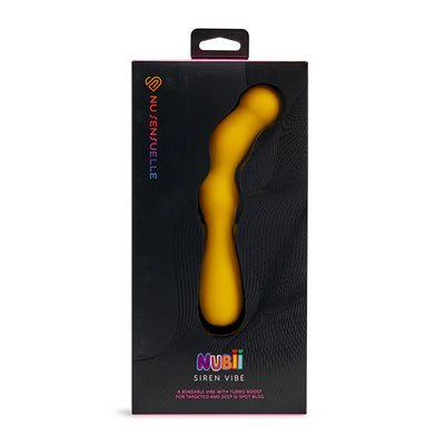 Sensuelle Siren Nubii Yellow G Spot Vibrator