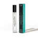 Eye of Love Unscented Pheromone Perfume 10ml for men with black cap and teal-accented packaging box.