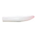Slim white 5-inch hard plastic Little Genie 100 Orgasms massager with a rounded tip and twist base.