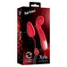 Peak Performa Interchangeable Xyla G-Spot and Egg Massager-Red