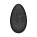 Black wireless remote control with textured grip for the Aam Cosmos Plug Kit in a sleek, ergonomic design.