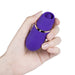 Abby Mini Clit Licking Vibrator Tongue Sex Toy - Purple - SexToy.com