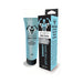 Tube and box of Achieve Erection sexual performance enhancer with blue and black packaging and muscular figure logo.