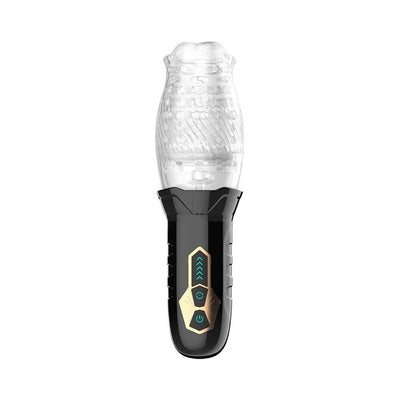 Adam & Eve Adams Gawk Gawk Rotating & Vibrating Masturbator - SexToy.com