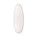 White oval-shaped remote control for Adam & Eve Adams True Feel Rechargeable Dildo with smooth finish.