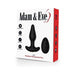 Adam & Eve Carl Vibrating & Rimming Plug - SexToy.com
