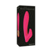 Packaging box of Adam & Eve Eve's Bliss Vibrator in bright pink with black and gold accents.